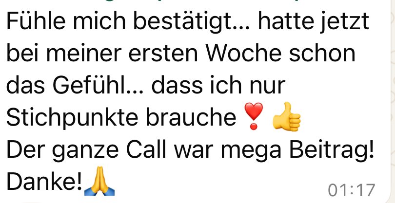 Kundenstimme